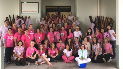 KCH employees wear pink in recognition of breast cancer awareness month –  Kona Community Hospital